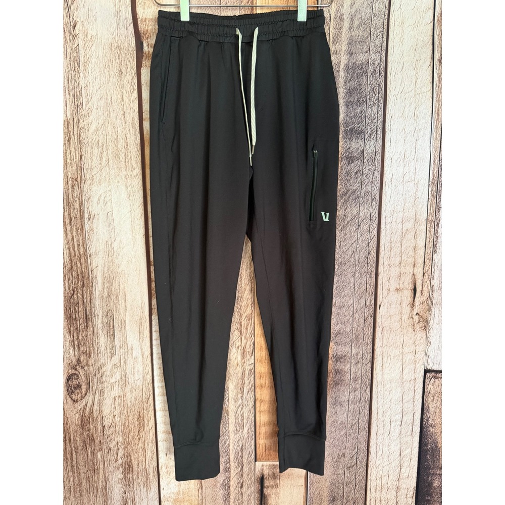 Vuori Men's Sunday Performance Jogger Athletic Black Athleisure Sports Mens XS